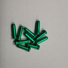 TERMINALES DE CABLE DE 2.4MM, color verde